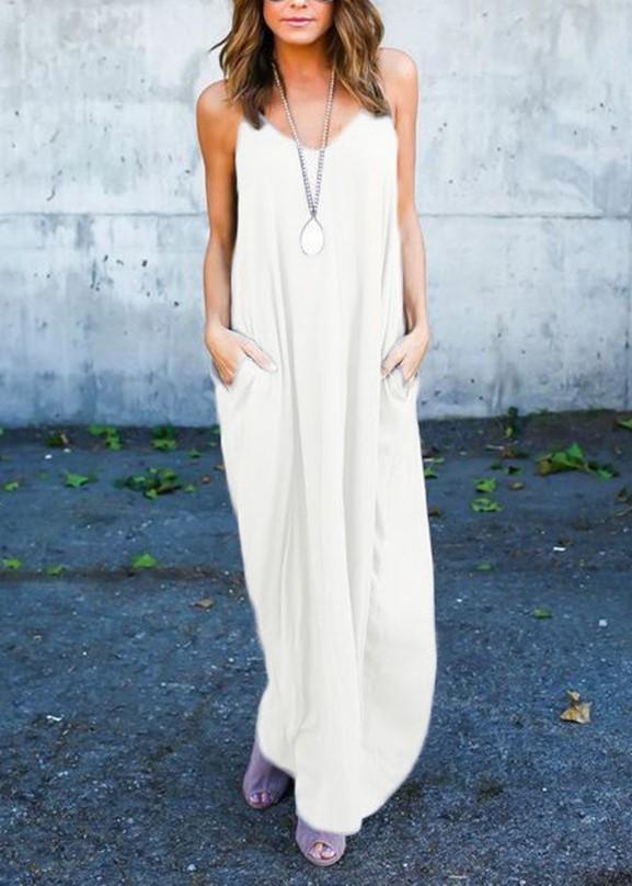 Summer Boho Casual Long Maxi Evening Party Loose Beach Dresses Sundress